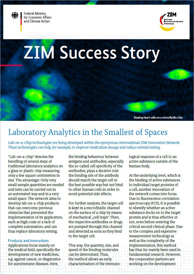 ZIM Success Story Laboratory Analytics in the Smallest of Spaces