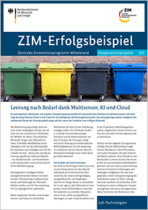 Cover der Publikation: ZIM-Erfolgsbeispiel 193