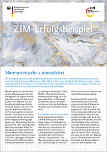 Cover der Publikation: ZIM-Erfolgsbeispiel 202