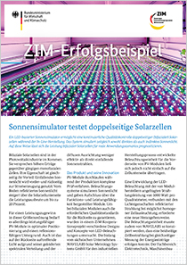 Cover der Publikation: ZIM-Erfolgsbeispiel 217