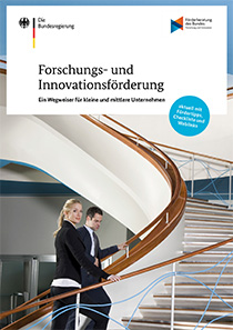 Cover der Broschüre Forschungs- und Innovationsförderung 