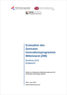 Evaluation des Zentralen Innovationsprogramms Mittelstand (ZIM)