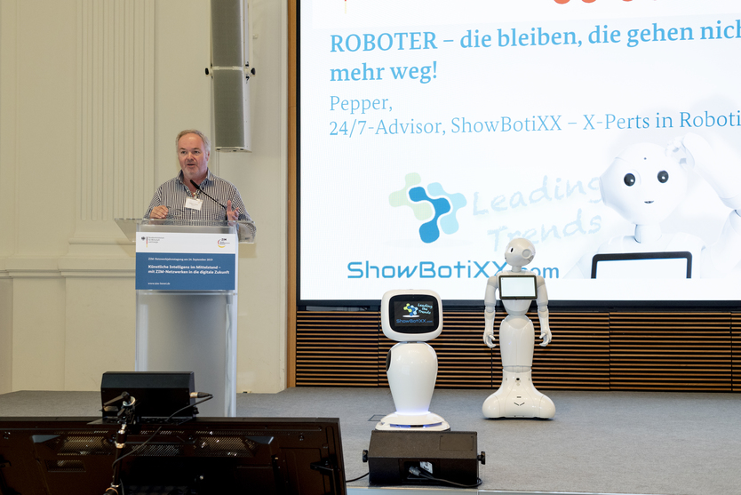 Rainer Becker auf der ZIM-Netzwerkjahrestagung 2019