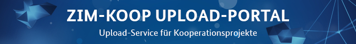 Banner ZIM-KOOP Upload-Portal