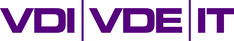 Logo des Projektträgers VDI/VDE - IT GmbH